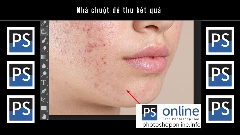 Nhả chuột để thu kết quả