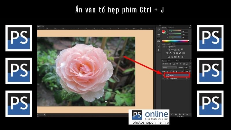 Ấn vào tổ hợp phím Ctrl + J