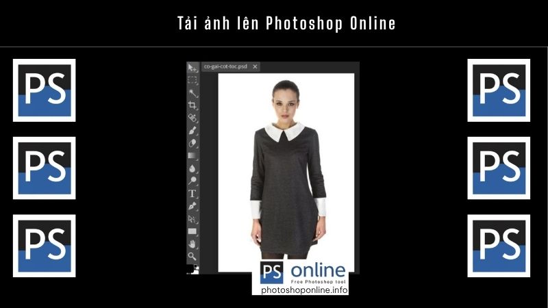 Hướng Dẫn Xóa Nền Ảnh Bằng Photoshop Online Nhanh Chóng, Dễ Dàng 2 Tải ảnh lên Photoshop Online