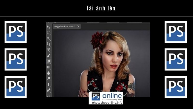 Hướng Dẫn Xóa Nền Ảnh Bằng Photoshop Online Nhanh Chóng, Dễ Dàng 7 Tải lên ảnh cần xóa nền ảnh bằng Photoshop online