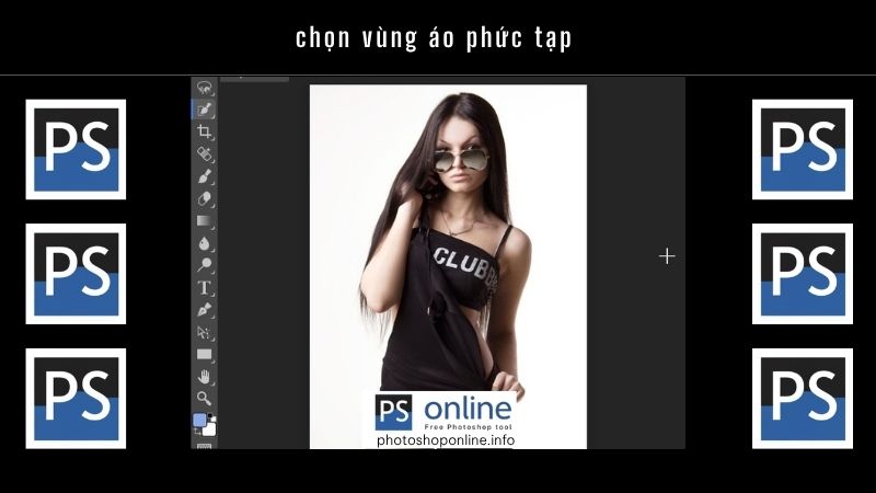 chọn vùng phức tạp