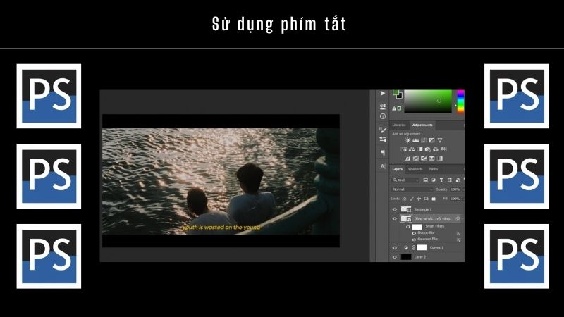 Cách xoay vật thể trong Photoshop đơn giản cho người mới bắt đầu 13 Sử dụng phím tắt